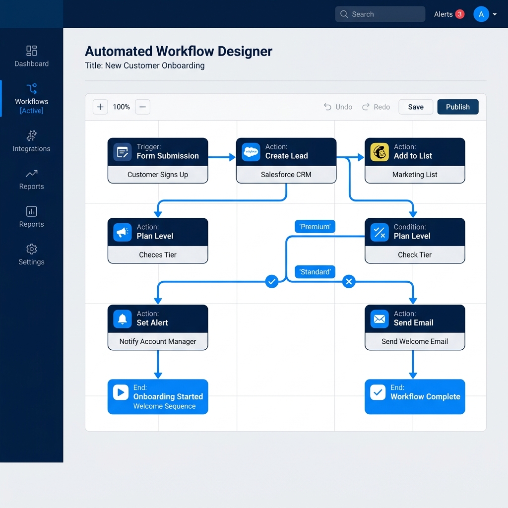 業務自動化 ダッシュボードイメージ
